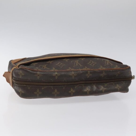 LOUIS VUITTON Monogram Compiegne 28 Clutch Bag LV Auth - Picture 7 of 16